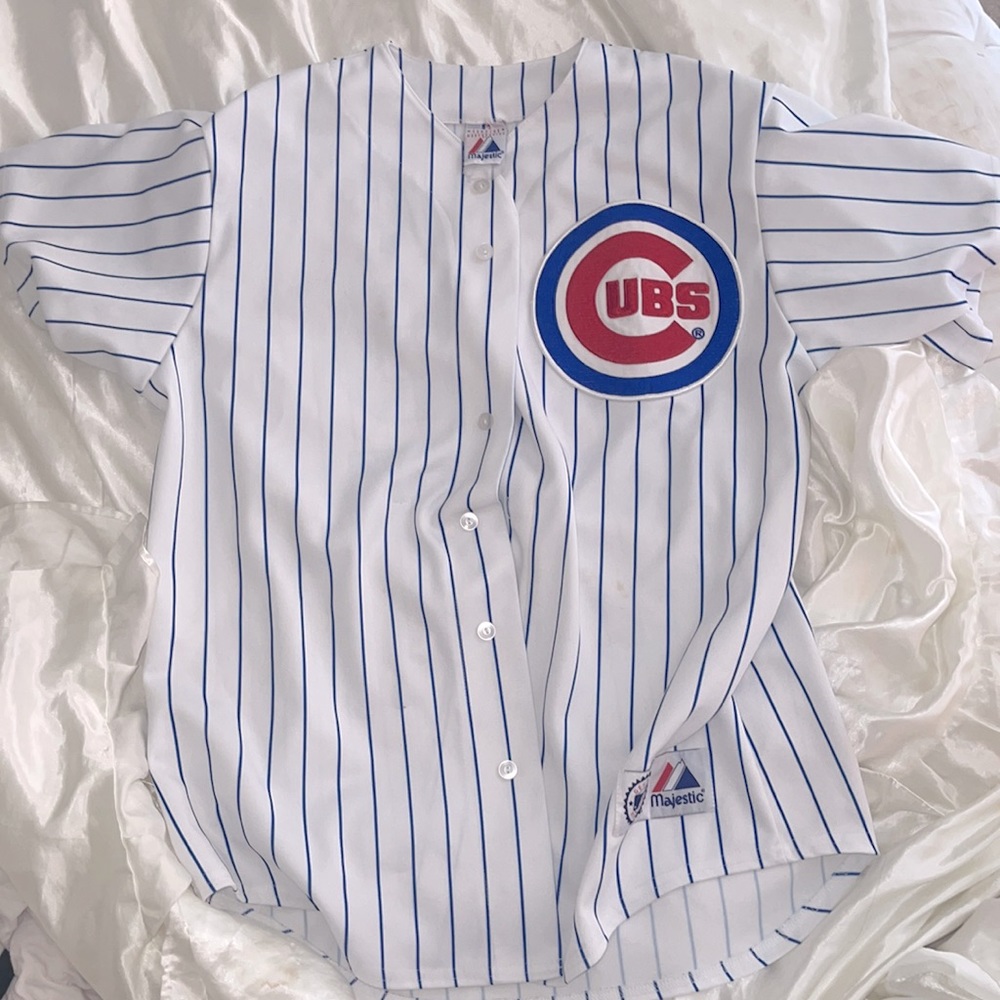 Majestic Authentic Vintage 22 Prior Cubs Jersey Large CHICAGO MLB Baseball